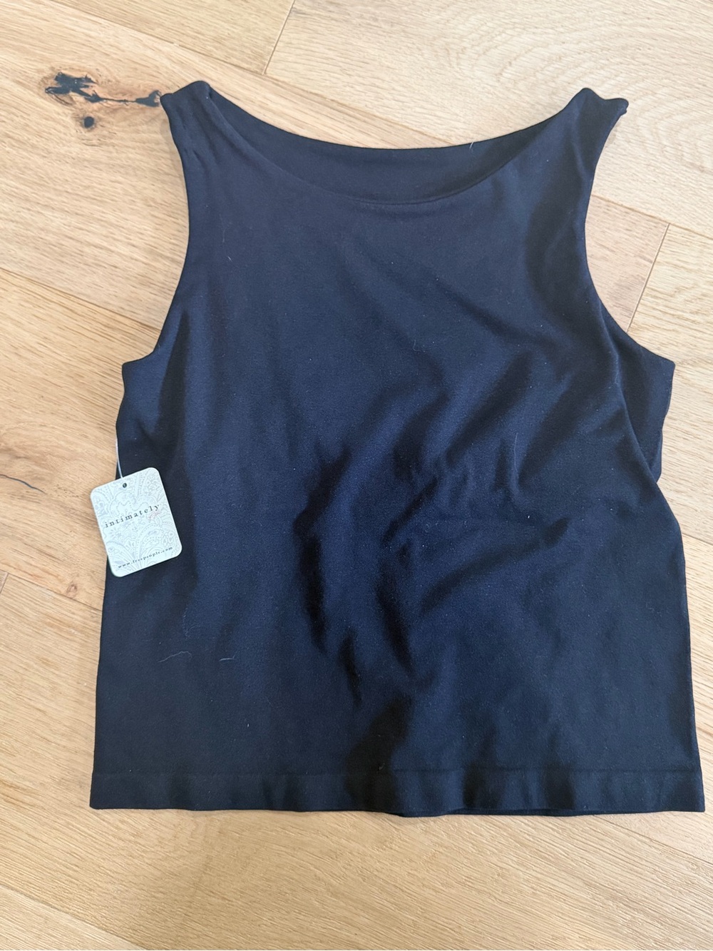 Sleeveless Black Tank Top - Women's Essential